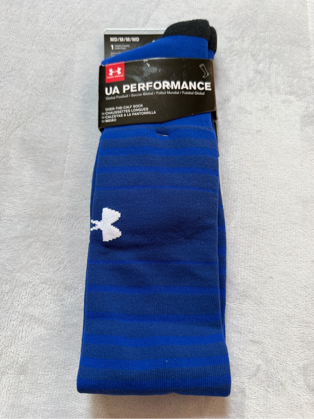 Under Armour UA Performance Over Calf Soccer Football Sports Socks Adult Medium